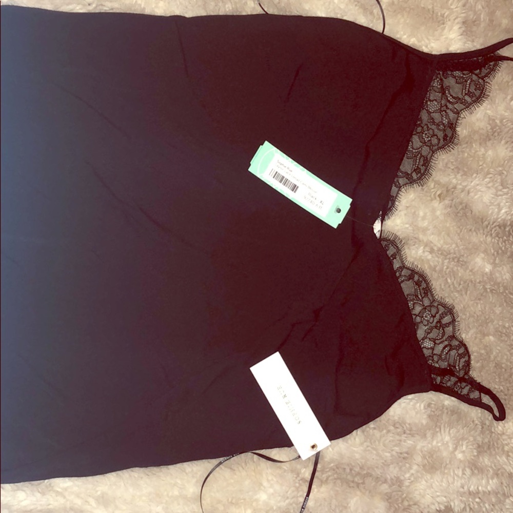 Lace Detail Cami Blouse